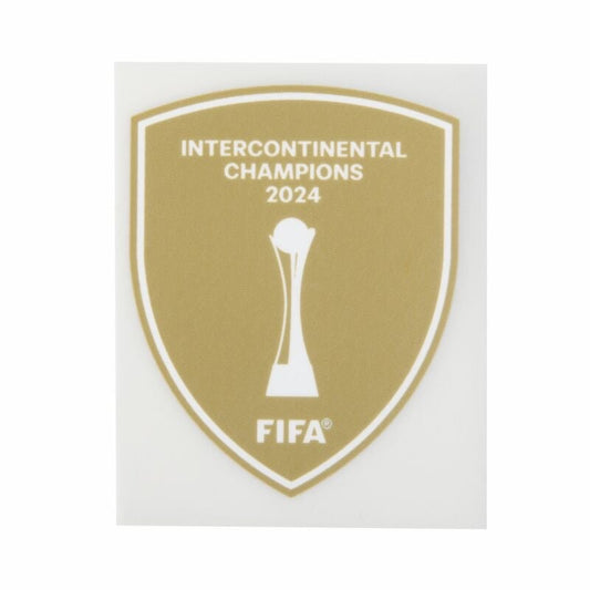 Intercontinental Champions Badge 2024 Adult Size Authentic Champions Badge - Real Madrid