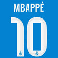 Mbappe #10 Authentic Third Name Set Adult Player Size