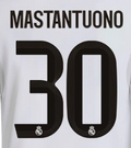 Mastantuono #30 Authentic HOME Official Name Set Adult Player Size