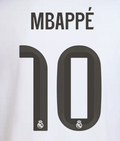 Mbappe #10 Authentic HOME Official Name Set Adult Player Size