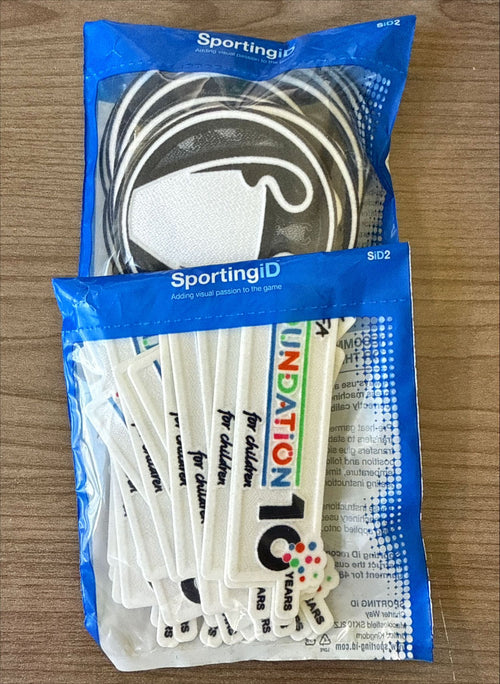 25-26 UCL Titleholder Trophy + 10th Anniversary UEFA Foundation Patch Set (PSG)