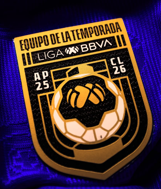 Cruz Azul Official Authentic Player Size Champions Patches Liga MX