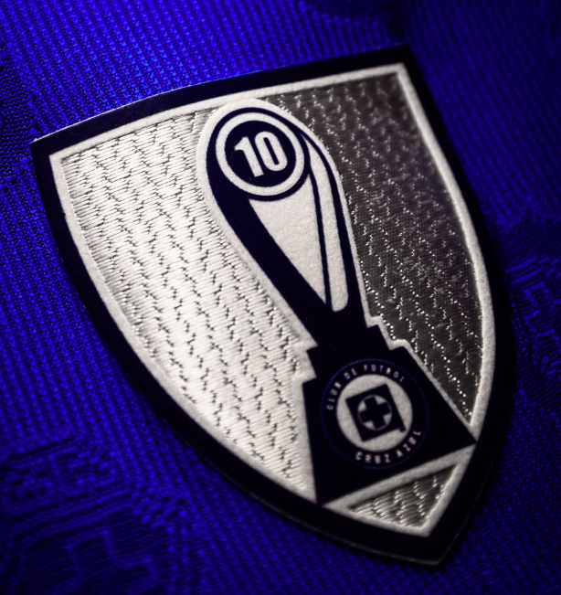 Cruz Azul Official Authentic Player Size Champions Patches Liga MX