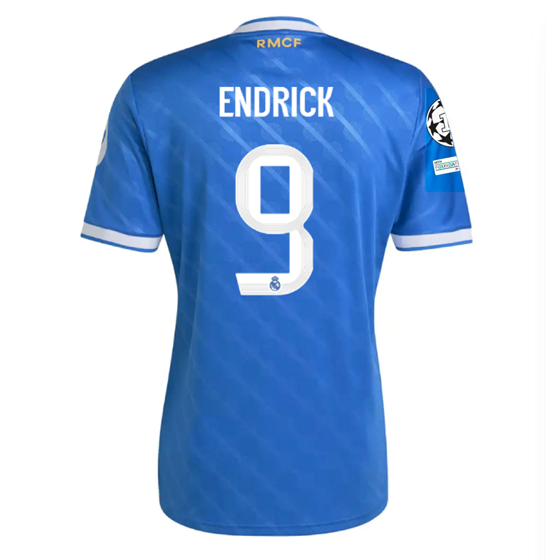 Endrick #9 Authentic Third Name Set Adult Player Size