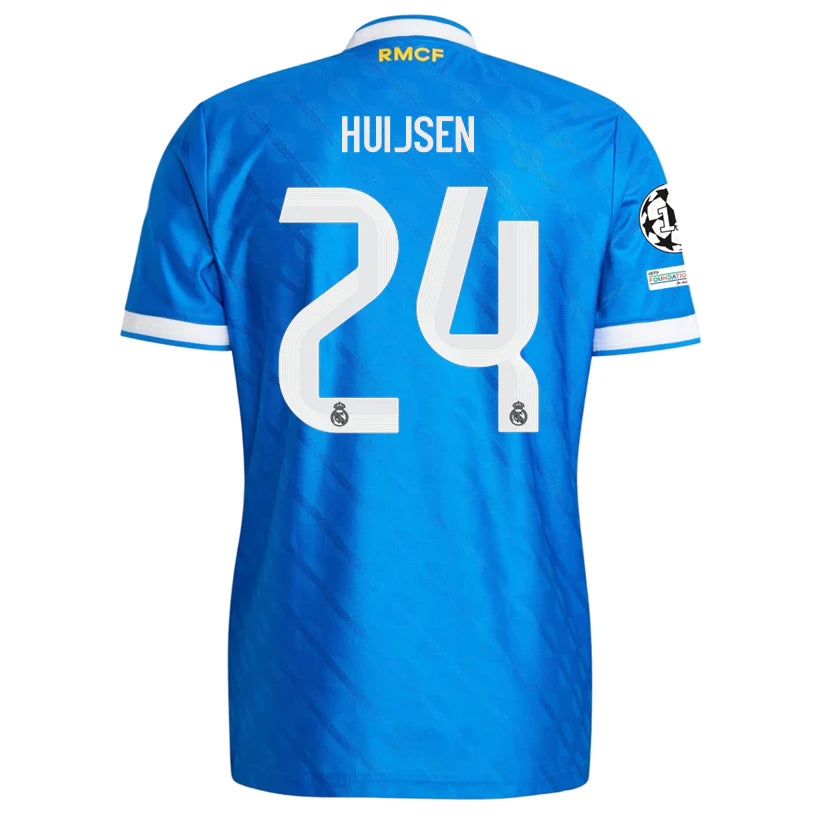 Huijsen #24 Authentic Third Name Set Adult Player Size