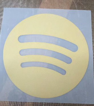 Spotify Official Authentic Player Size Sponsor