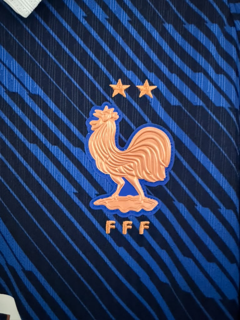 France Mbappe Mens LARGE Nike Home Authentic World Cup Jersey
