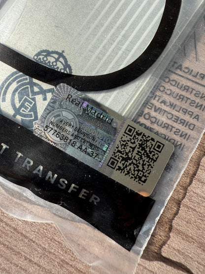 Mbappe #10 Authentic AWAY Official Name Set Adult Player Size