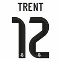 Trent #12 Authentic HOME Official Name Set Adult Player Size