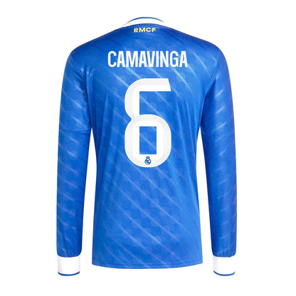 Camavinga #6 Authentic Third Name Set Adult Player Size