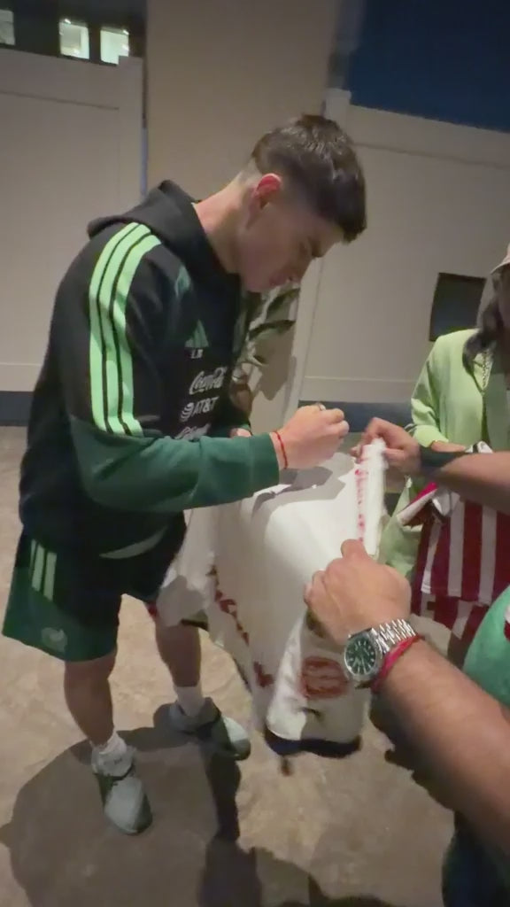 Armando Hormiga González Chivas Away Authentic Jersey SIGNED