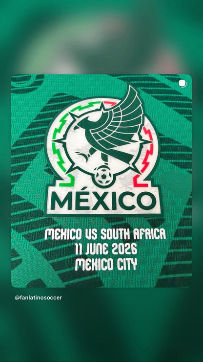 Mexico vs South Africa Official Authentic Match Detail