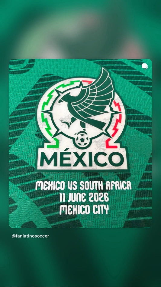 Mexico vs South Africa Official Authentic Match Detail
