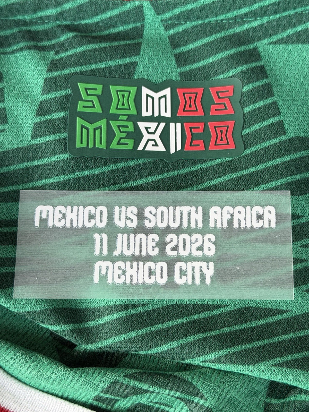 Mexico vs South Africa Official Authentic Match Detail
