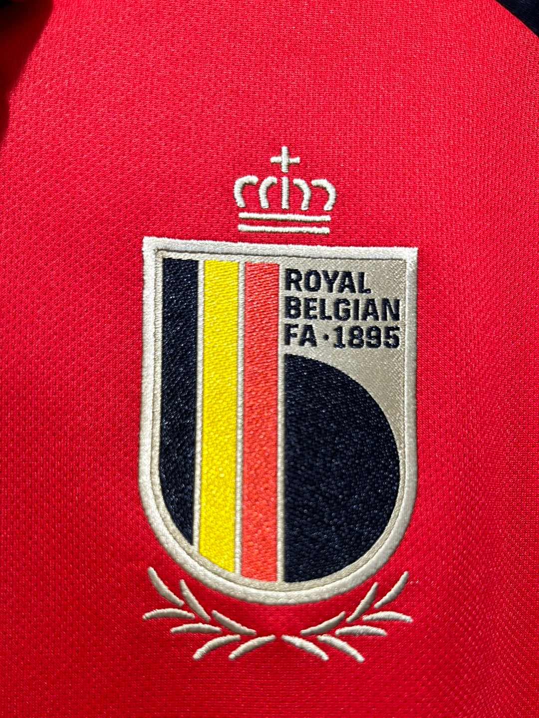 Romelu Lukaku #9 Hombre GRANDE Adidas Bélgica Home Jersey